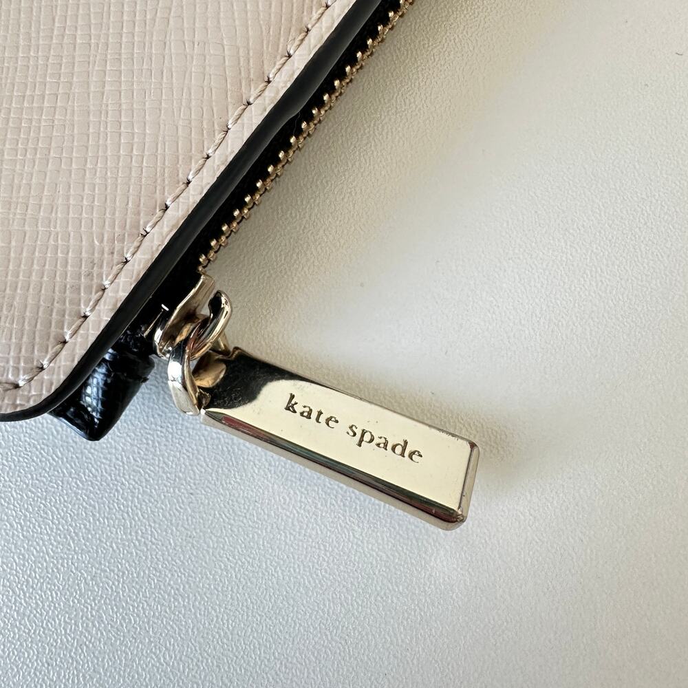 Kate Spade Colorblocked Small Slim Bifold Wallet - Picture 6 of 8